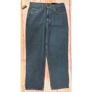 Axist Mens Modern Relaxed Fit Jeans 33x30 Premium Vintage Slightly Tapered Leg